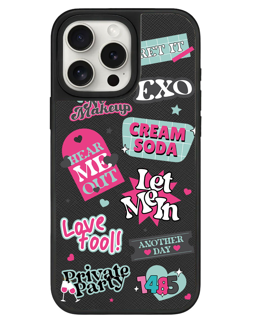 iPhone Leather Grip - EXO Cream Soda