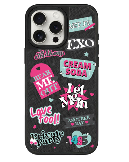 iPhone Leather Grip - EXO Cream Soda