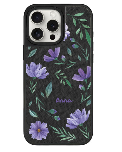 iPhone Leather Grip - February Violet