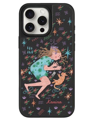 iPhone Leather Grip - Feel the Feels