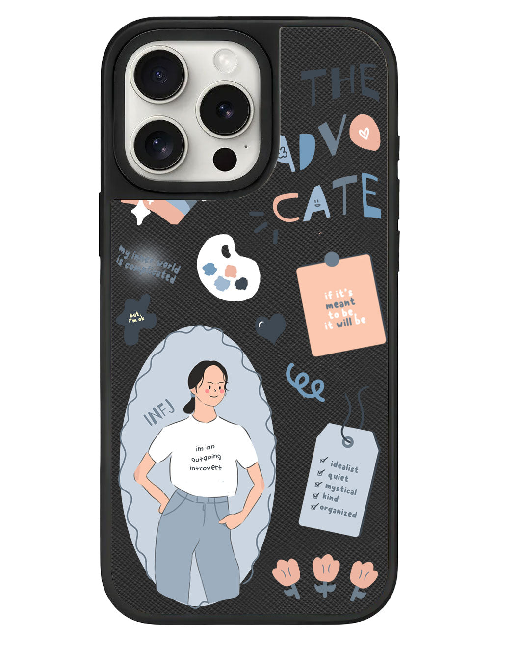 iPhone Leather Grip - INFJ