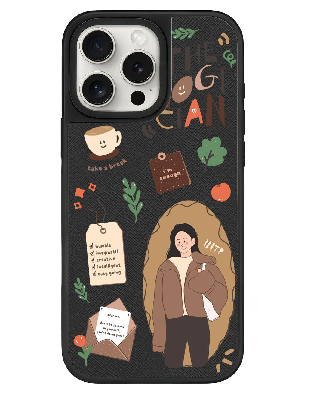 iPhone Leather Grip - INTP