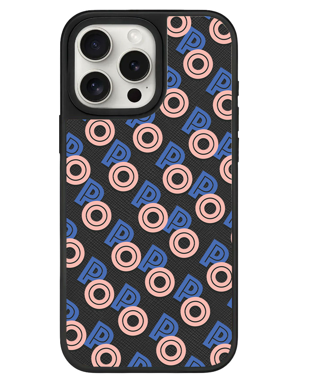 iPhone Leather Grip - Initial Monogram 1.0