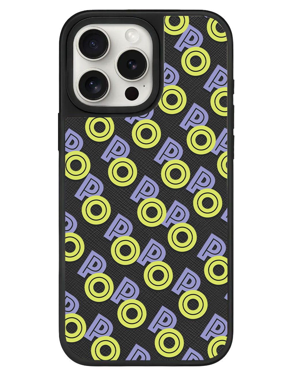 iPhone Leather Grip - Initial Monogram 2.0