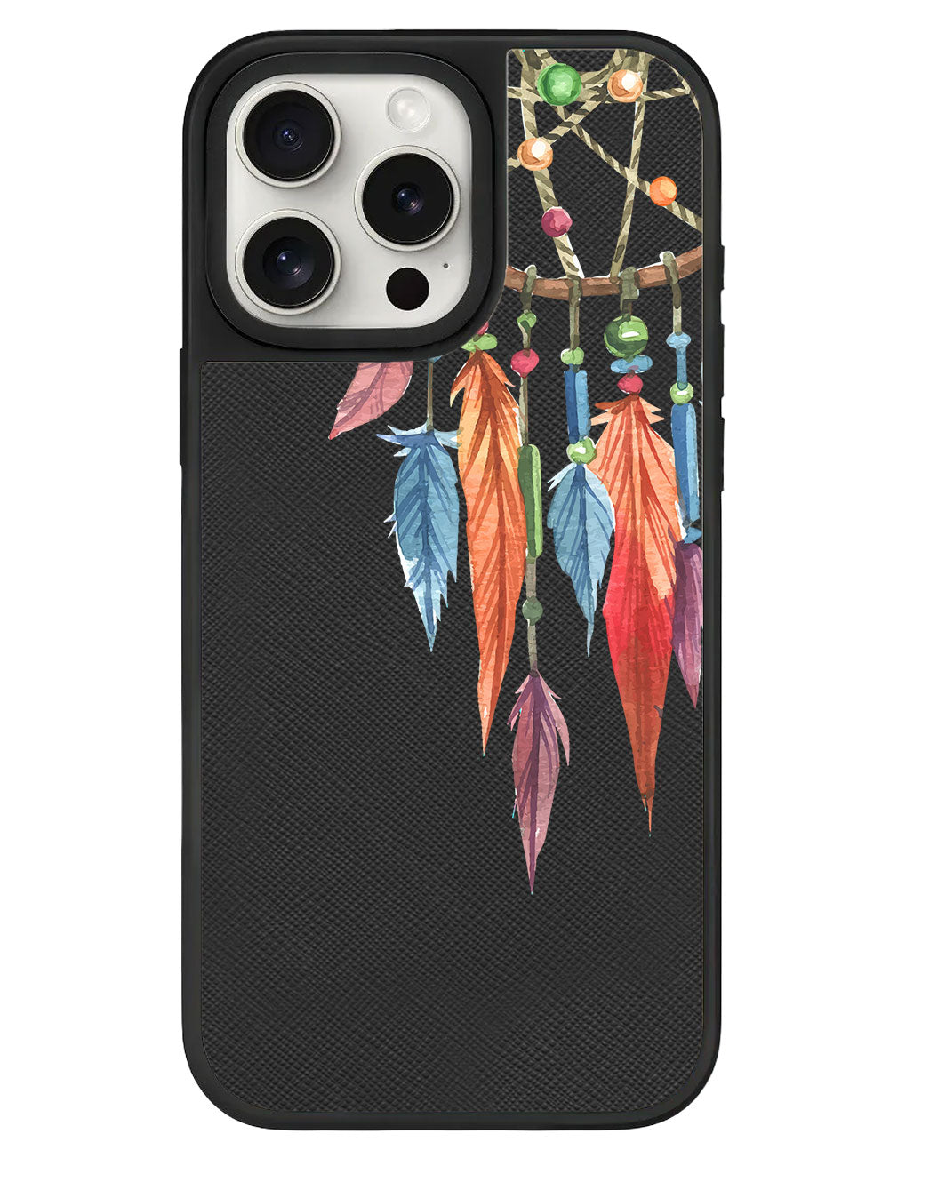 iPhone Leather Grip Case - Dreamcatcher 1.0