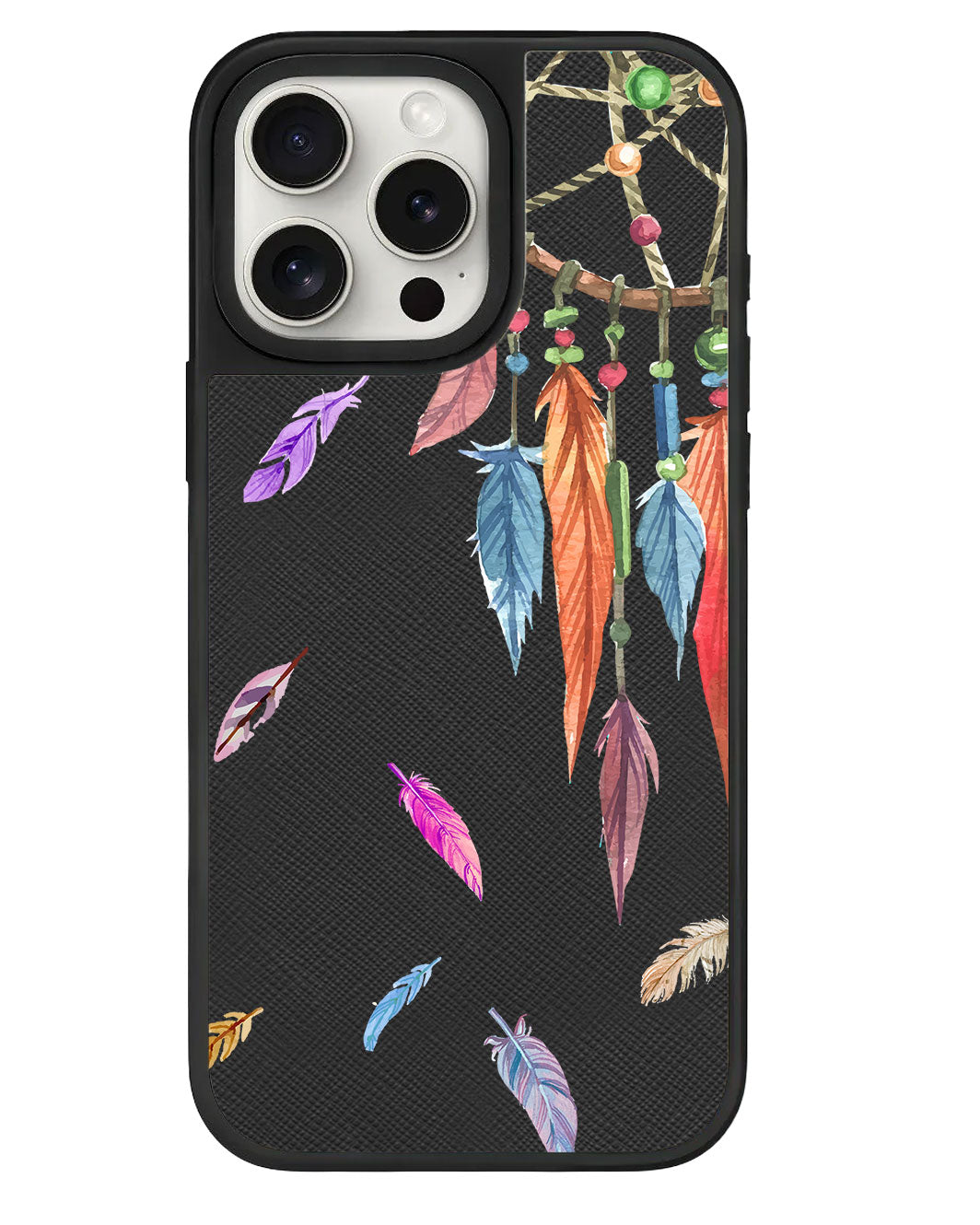 iPhone Leather Grip Case - Dreamcatcher 2.0