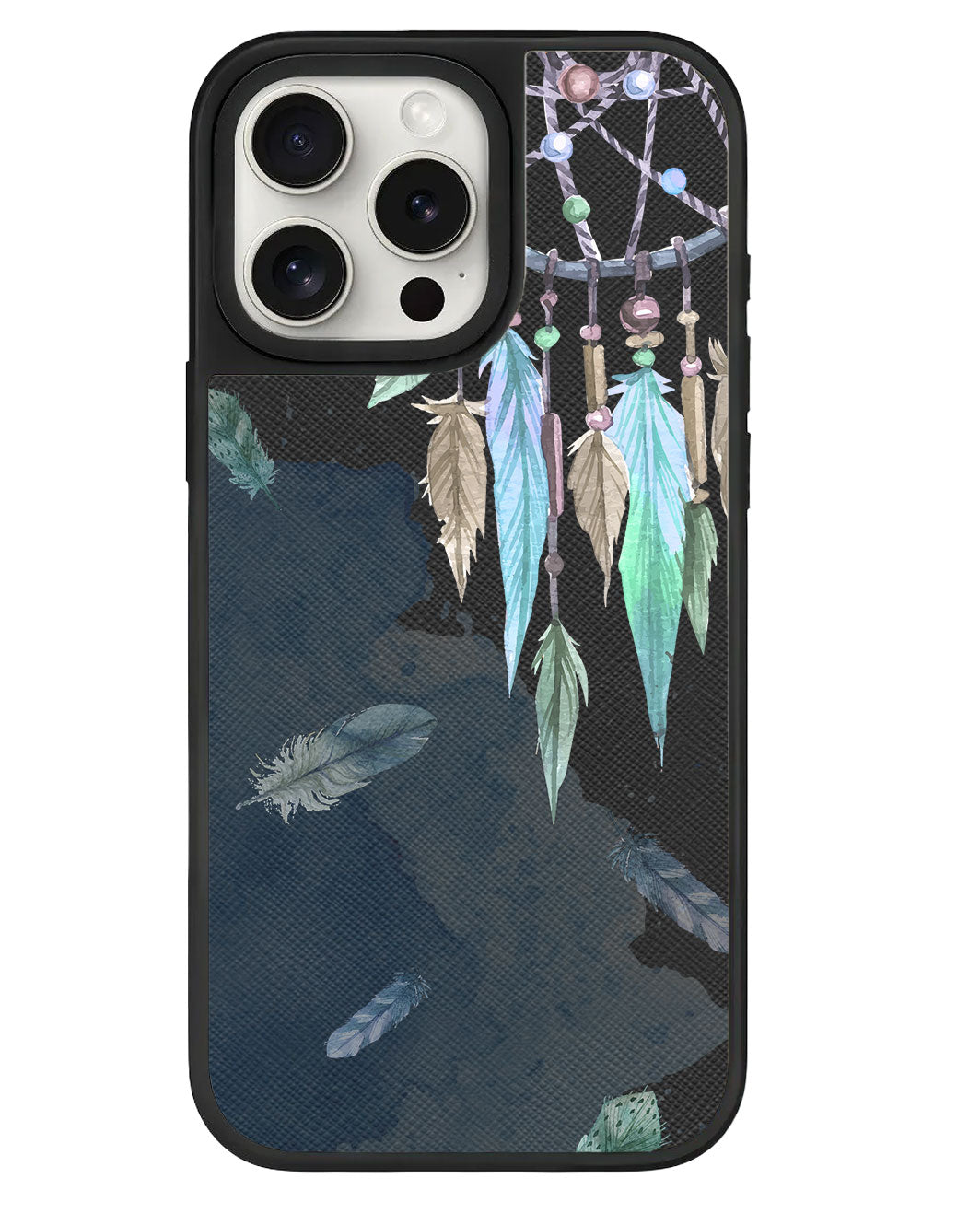 iPhone Leather Grip Case - Dreamcatcher 3.0