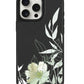 iPhone Leather Grip Case - Green Mint Lily