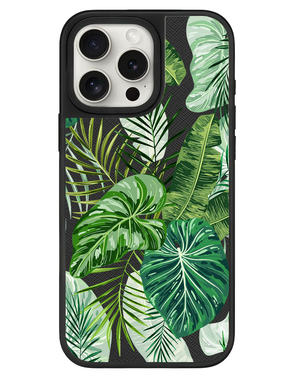 iPhone Leather Grip Case - Rainforest