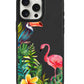 iPhone Leather Grip Case - Tropical