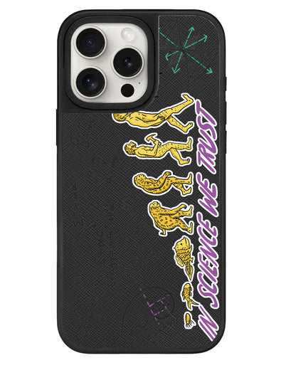 iPhone Leather Grip - Science 1.0