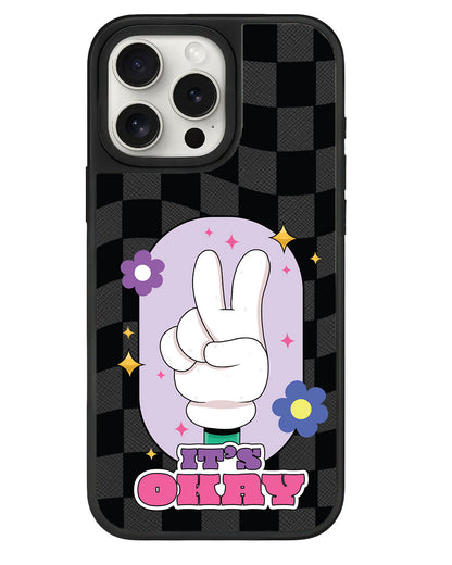 iPhone Leather Grip - It's OK