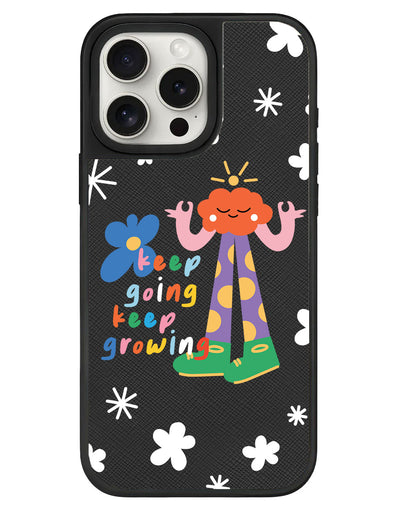 iPhone Leather Grip - Keep Growing