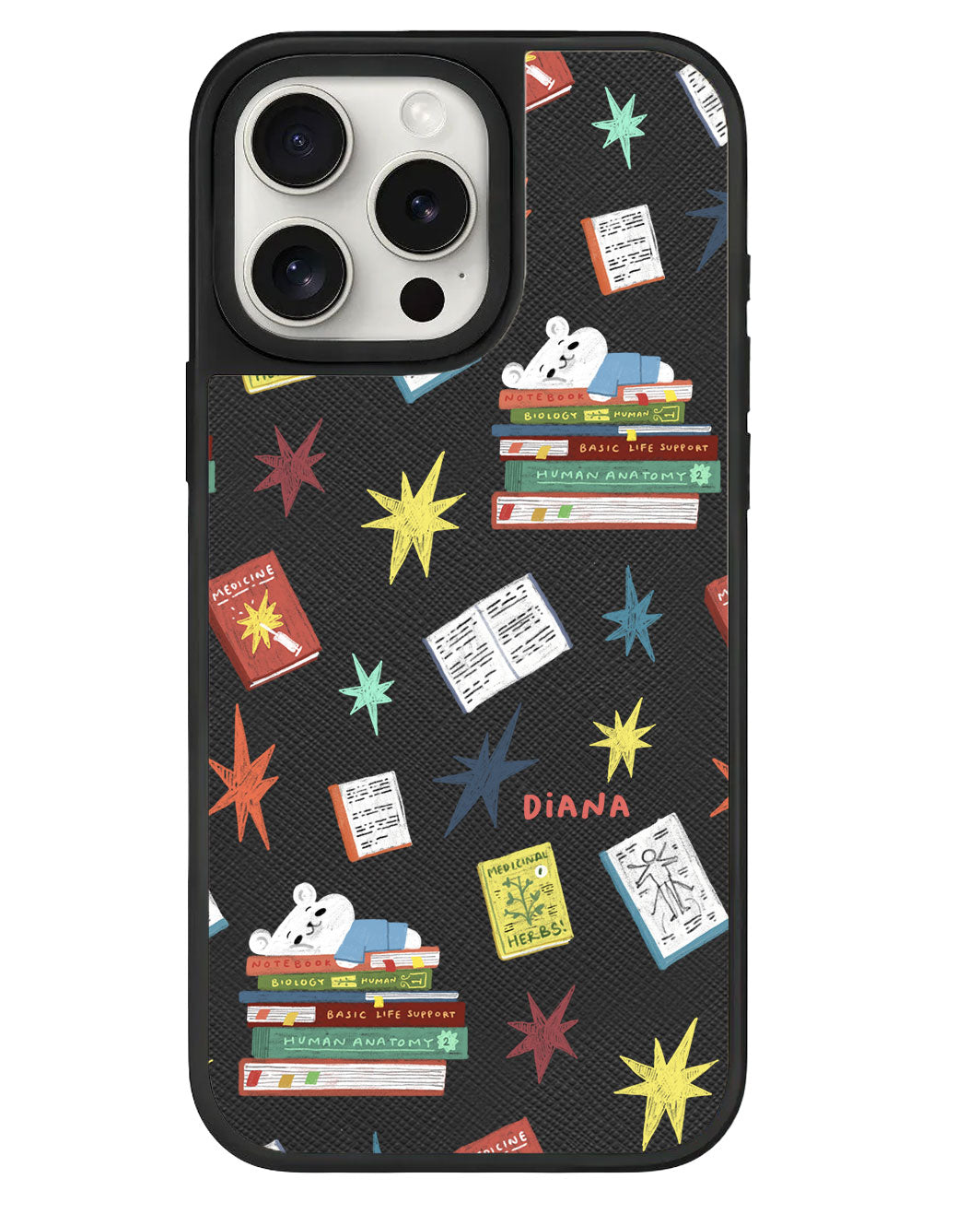 iPhone Leather Grip - Let Me Sleep