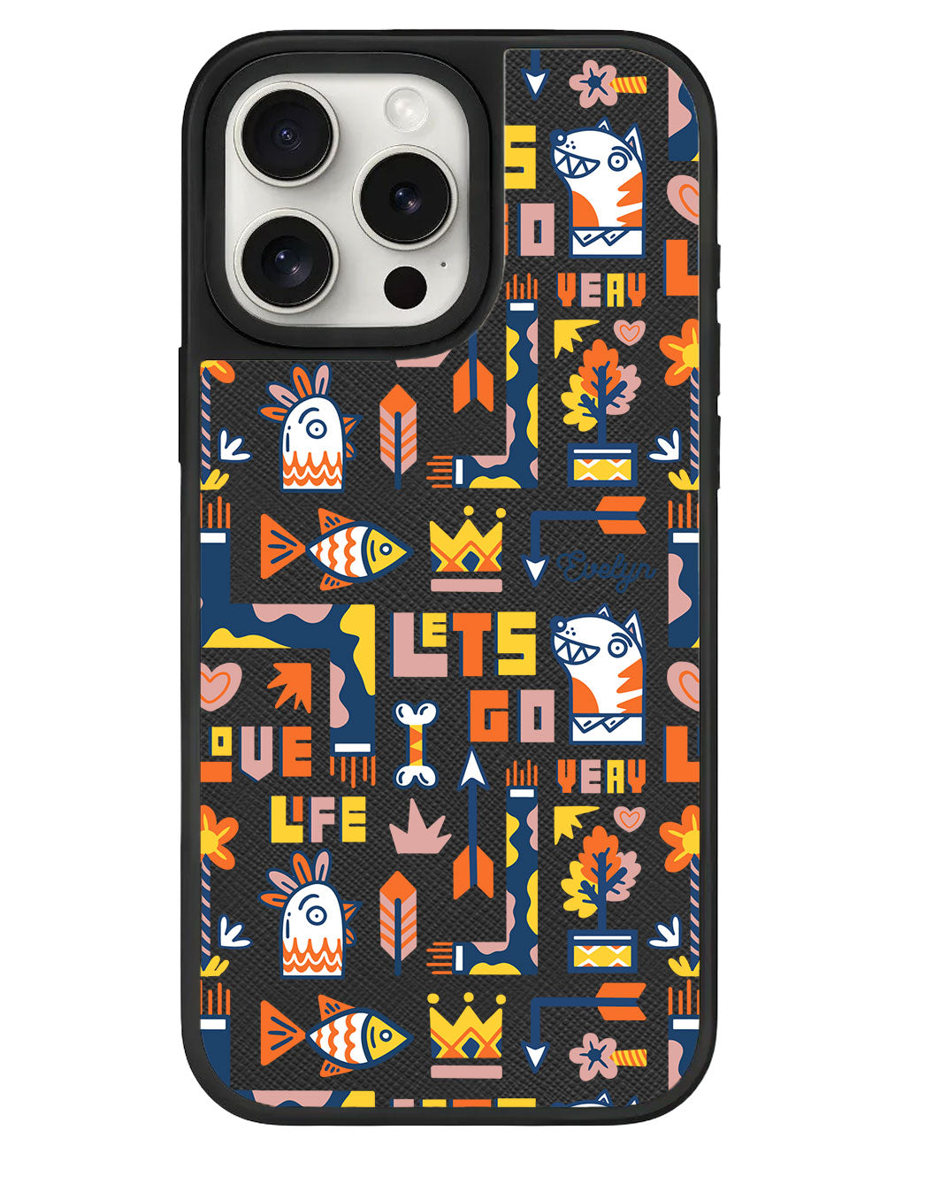 iPhone Leather Grip - Life in Colour