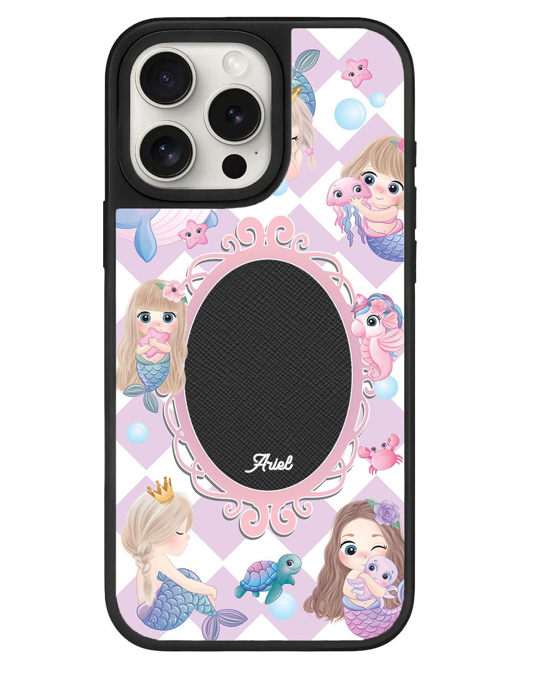 iPhone Leather Grip - Little Mermaid 2.0