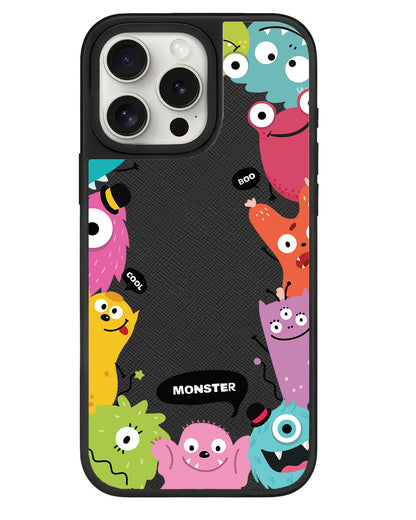 iPhone Leather Grip - Little Monster