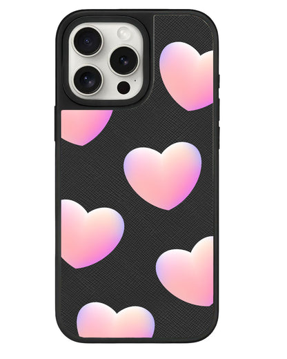 iPhone Leather Grip - Love Shapes