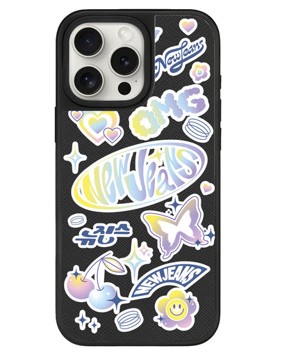 iPhone Leather Grip - New Jeans OMG 1.0