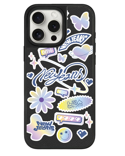 iPhone Leather Grip - New Jeans OMG 2.0