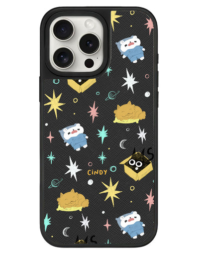 iPhone Leather Grip - Nightover