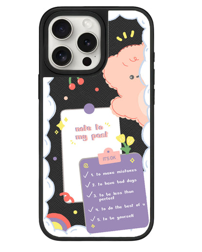 iPhone Leather Grip - Note to my Past