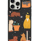 iPhone Leather Grip Case - Playful Cat 1.0