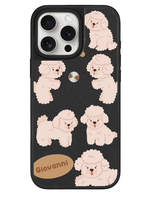 iPhone Leather Grip - Poodle Squad 2.0