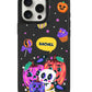 iPhone Leather Grip Case - Pumpkin Monster