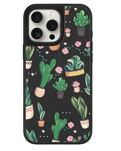 iPhone Leather Grip - Cactus 3.0