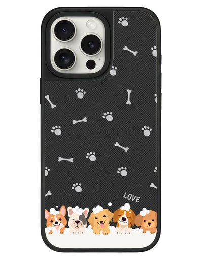 iPhone Leather Grip - Ruff Family 2.0