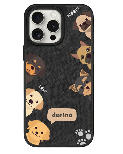 iPhone Leather Grip - Ruff Family 1.0