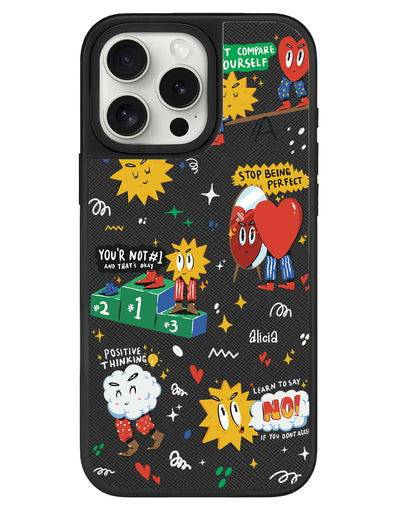 iPhone Leather Grip - Selfless Love 2.0