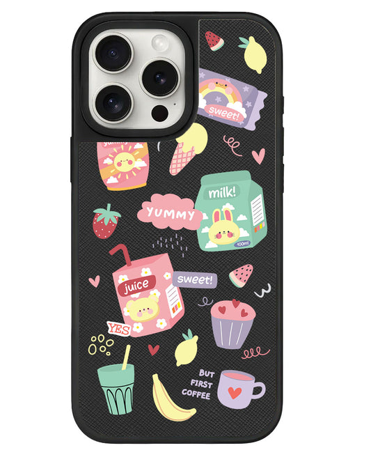 iPhone Leather Grip - Sweet Yummy