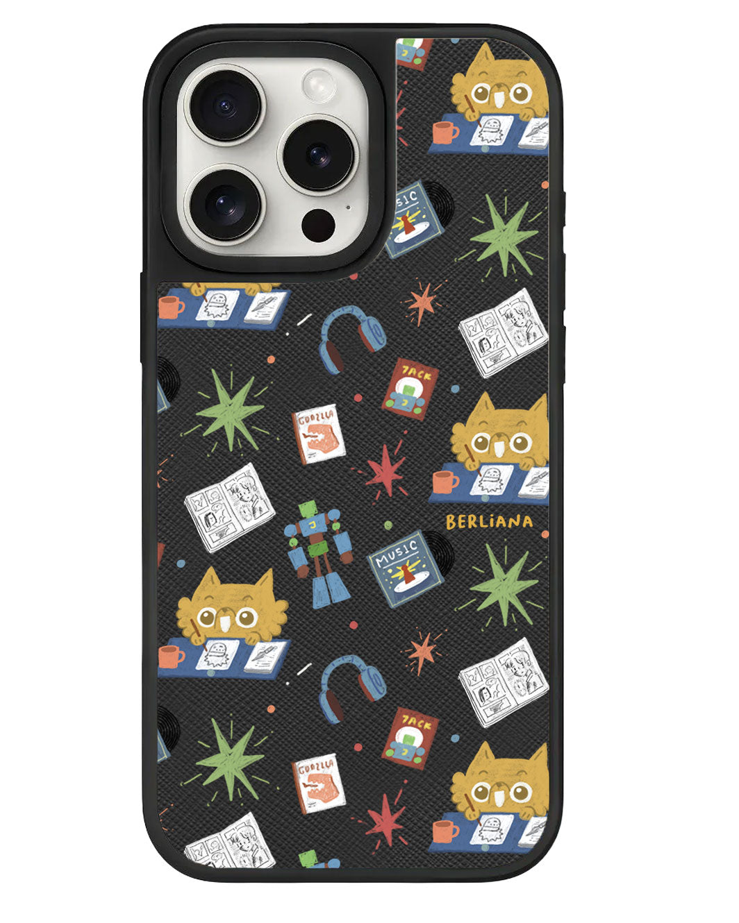 iPhone Leather Grip - Too Much Hobbies