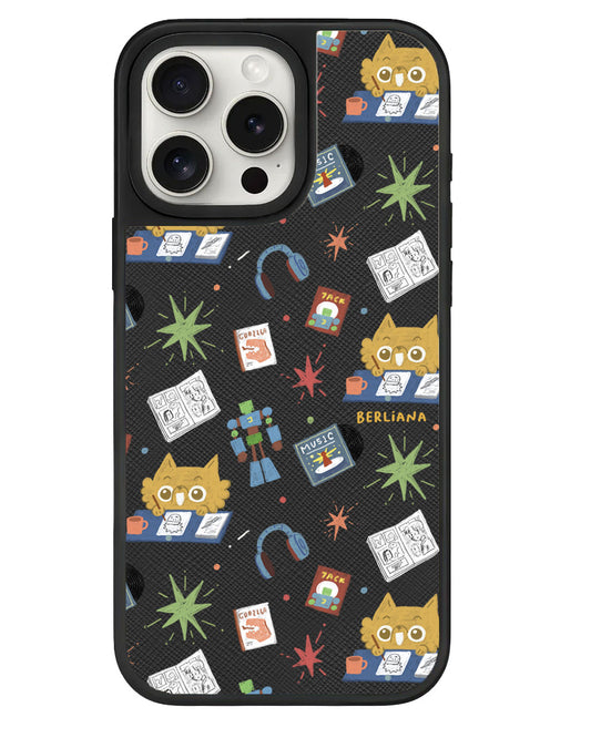 iPhone Leather Grip - Too Much Hobbies