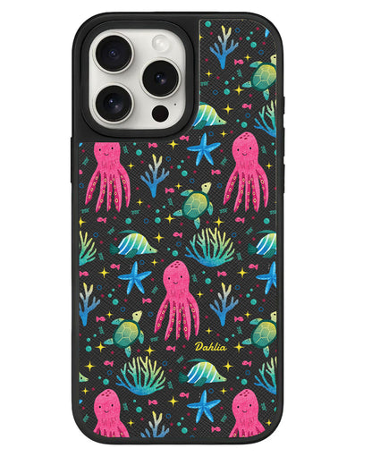 iPhone Leather Grip - Underwater Dreams 2.0