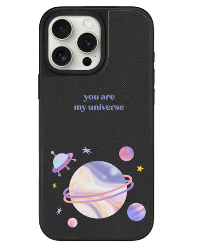 iPhone Leather Grip - My Universe