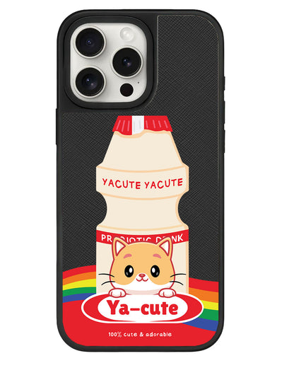 iPhone Leather Grip - Yacute Cat