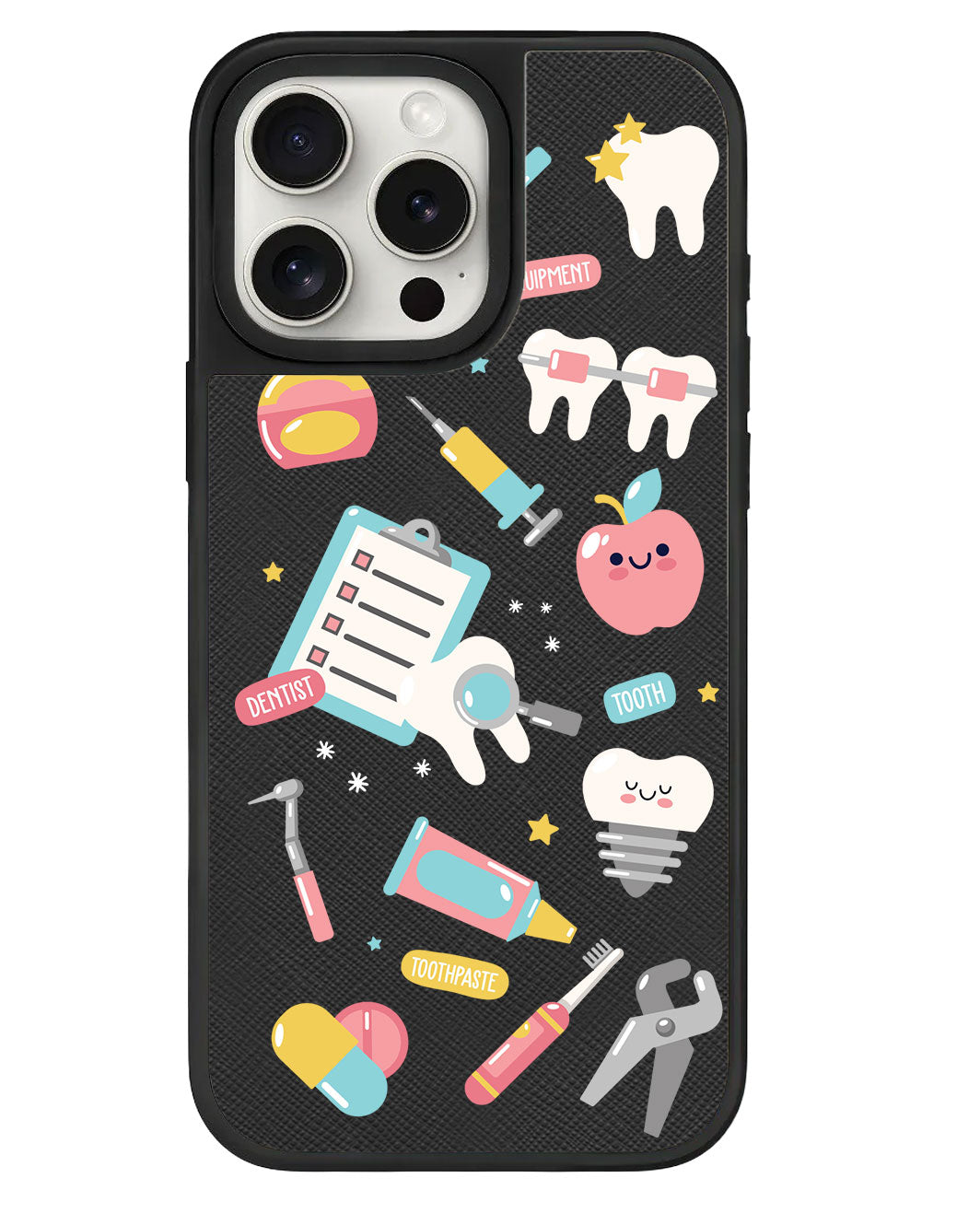 iPhone Leather Grip - Dentist