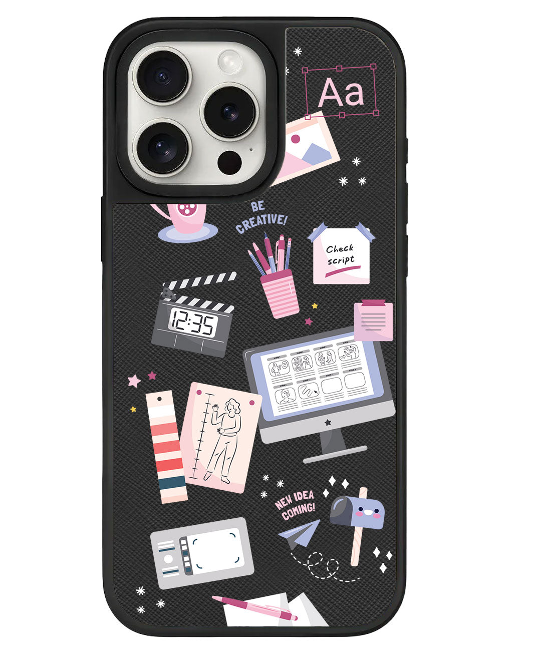 iPhone Leather Grip - Designer