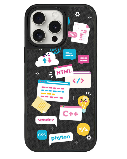 iPhone Leather Grip - Software Engineer or Developer