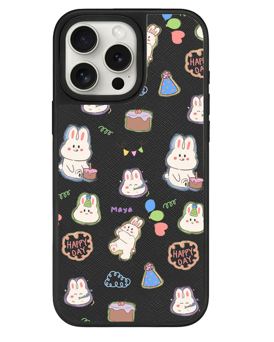 iPhone Leather Grip - Fun Party