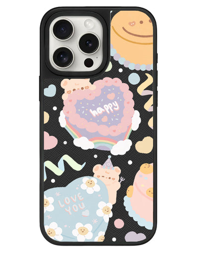 iPhone Leather Grip - Cake party