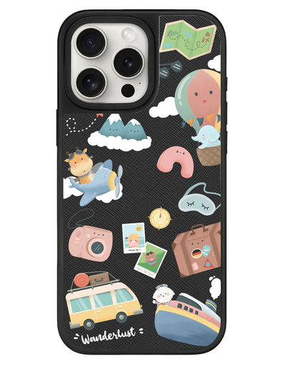 iPhone Leather Grip - Travel