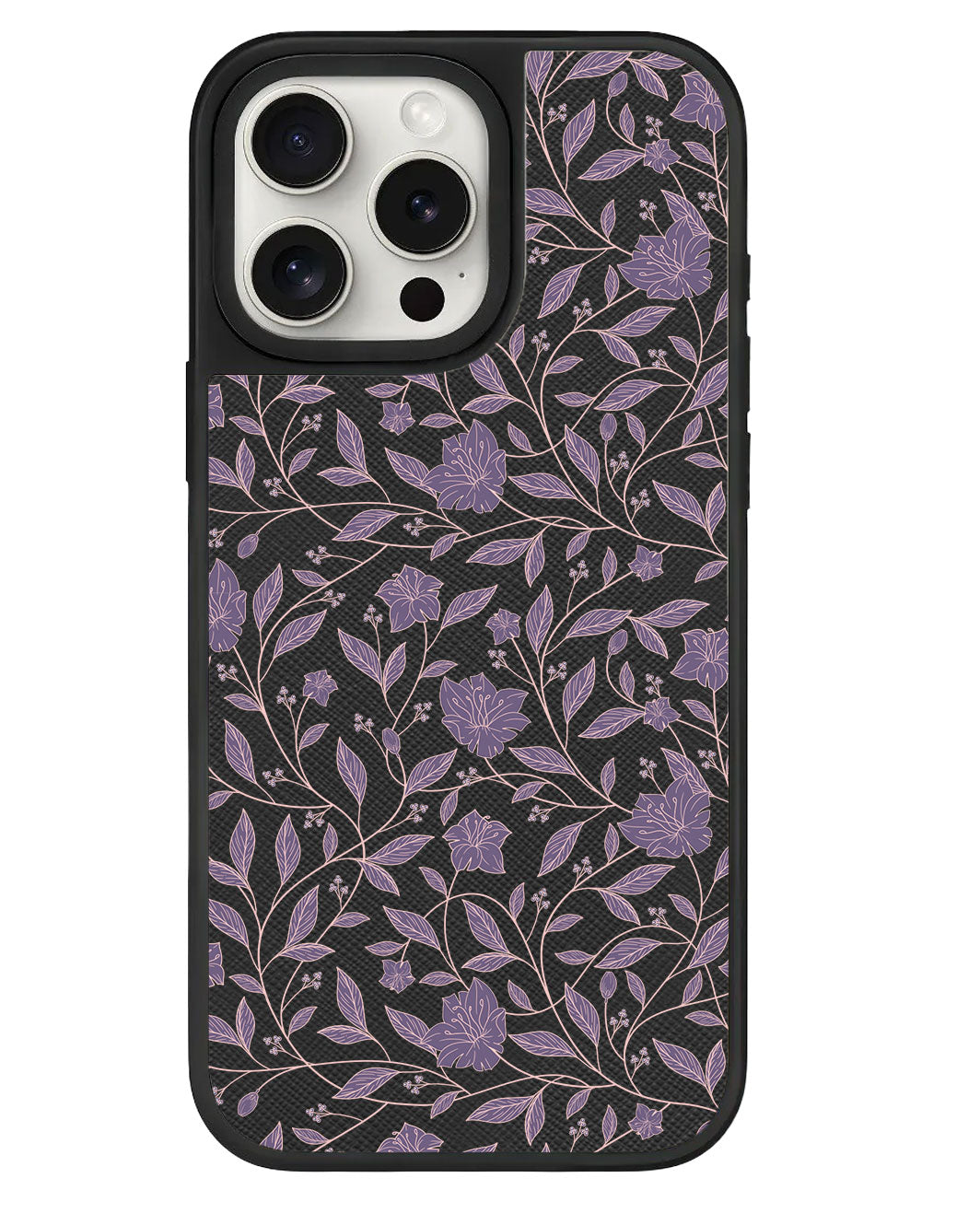iPhone Leather Grip - Sketchy Flower 4.0