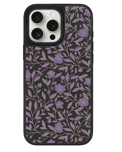 iPhone Leather Grip - Sketchy Flower 4.0