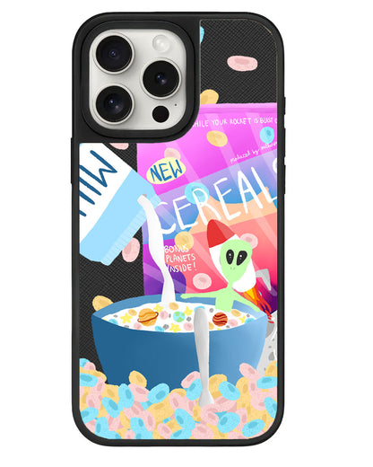 iPhone Leather Grip - Cerealiens