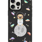 iPhone Leather Grip Case - Pugstronaut