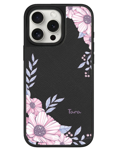 iPhone Leather Grip - Pink Blossom